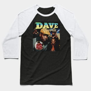 Dave Chappelle Engaging Energy Baseball T-Shirt